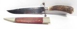 Nice Unmarked Antique Bowie Knife - 1 of 10