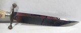 Nice Unmarked Antique Bowie Knife - 6 of 10