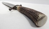 Nice Unmarked Antique Bowie Knife - 7 of 10