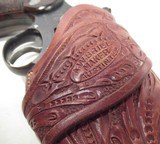 Fine Floral Carved A.W. Brill Holster - El Paso, TX History - 9 of 9
