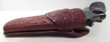 Fine Floral Carved A.W. Brill Holster – El Paso, TX History - 5 of 9