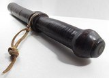 Leather Wrapped 14” Night Stick – Circa Late 1800’s – Early 1900’s - 2 of 4