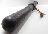 Leather Wrapped 14” Night Stick – Circa Late 1800’s – Early 1900’s - 3 of 4