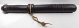 Leather Wrapped 14” Night Stick – Circa Late 1800’s – Early 1900’s - 4 of 4