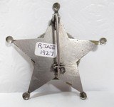 Rare San Antonio Police Detective Badge – Circa 1927 - 2 of 6