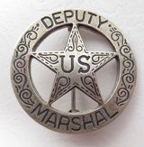 Two U.S. Marshal Badges - 4 of 6