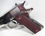 Colt Custom Shop Gov. Model – Bright Stainless Finish – NIB - 7 of 16
