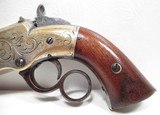 FINE ANTIQUE FIREARMS From COLLECTING TEXAS – ENGRAVED NEW HAVEN ARMS VOLCANIC PISTOL - 2 of 17