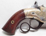 FINE ANTIQUE FIREARMS From COLLECTING TEXAS – ENGRAVED NEW HAVEN ARMS VOLCANIC PISTOL - 6 of 17