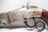 FINE ANTIQUE FIREARMS From COLLECTING TEXAS – ENGRAVED NEW HAVEN ARMS VOLCANIC PISTOL - 3 of 17