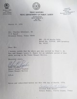 TEXAS RANGER ISSUED RIFLE from COLLECTING TEXAS – MARLIN MODEL 336 USED by CHIEF J.M. RAY & TEXAS RANGER LEWIS C. RIGLER - 21 of 25