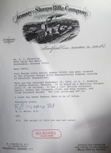 FINE ANTIQUE FIREARMS From COLLECTING TEXAS – SHARPS 1874 SHIPPED TO HUNTER & TRAPPER in CARBON STATION, WYOMING TERRITORY - 23 of 23