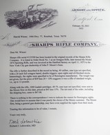FINE ANTIQUE FIREARMS From COLLECTING TEXAS – SHARPS 1874 SPORTING RIFLE with REMINGTON SIGHTS - 20 of 20