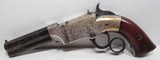 FINE ANTIQUE FIREARMS From COLLECTING TEXAS – ENGRAVED NEW HAVEN ARMS VOLCANIC PISTOL - 1 of 17