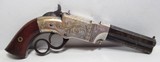 FINE ANTIQUE FIREARMS From COLLECTING TEXAS – ENGRAVED NEW HAVEN ARMS VOLCANIC PISTOL - 5 of 17