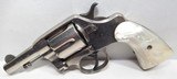 OUTSTANDING RARE ANTIQUE COLT DOUBLE ACTION REVOLVER from COLLECTING TEXAS – RARE COLT MODEL 1889 NAVY REVOLVER with FACTORY NICKEL 3” BARREL - 5 of 21