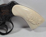 OUTSTANDING COLT PYTHONS from COLLECTING TEXAS - TWO “EBB ROSE” GOLD ENLAYED ENGRAVED COLT PYTHONS - 4 of 25
