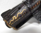 OUTSTANDING COLT PYTHONS from COLLECTING TEXAS - TWO “EBB ROSE” GOLD ENLAYED ENGRAVED COLT PYTHONS - 8 of 25