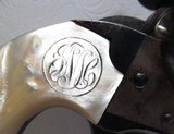 INTERESTING 114 YEAR-OLD S.A.A. COLT BISLEY 45 from COLLECTING TEXAS – COLT BISLEY 45 – MONOGRAM PEARL GRIPS – ARKANSAS HISTORY - 3 of 20