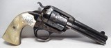INTERESTING 114 YEAR-OLD S.A.A. COLT BISLEY 45 from COLLECTING TEXAS – COLT BISLEY 45 – MONOGRAM PEARL GRIPS – ARKANSAS HISTORY - 1 of 20