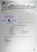 KANSAS CITY SHIPPED COLT 45 from COLLECTING TEXAS – COLT SAA 45 SHIPPED 1887 – 7 1/2” BARREL - 20 of 20