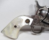 FINE FACTORY ENGRAVED COLT SAA - FORT WORTH, TEXAS 109 YEARS OLD from COLLECTING TEXAS – COLT SINGLE ACTION ARMY SOLD TO A.J. ANDERSON, Ft. WORTH, TEX - 2 of 22