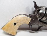 NICE ORIGINAL FACTORY ENGRAVED COLT SAA 45 – 120 YEARS OLD from COLLECTING TEXAS – KANSAS SHIPPED COLT SINGLE ACTION ARMY 45 - 2 of 20