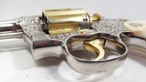 FINE HISTORIC COLT NEW SERVICE 44 RUSSIAN and S&W SPECIAL from COLLECTING TEXAS – COLE AGEE ENGRAVED FANCY COLT – SHERIFF THOMAS B. BASH - 16 of 20