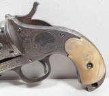 FINE PANEL SCENE ENGRAVED MERWIN & HULBERT EARLY OPEN-TOP ARMY 44/40 from COLLECTING TEXAS – ARMY MODEL MADE by HOPKINS & ALLEN – CIRCA 1876-1880 - 7 of 21