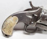 FINE PANEL SCENE ENGRAVED MERWIN & HULBERT EARLY OPEN-TOP ARMY 44/40 from COLLECTING TEXAS – ARMY MODEL MADE by HOPKINS & ALLEN – CIRCA 1876-1880 - 2 of 21