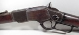 NICE ANTIQUE WINCHESTER 1873 with RARE 16” BARREL from COLLECTING TEXAS – 1890 SHIPPED WINCHESTER 1873 TRAPPER MODEL - 3 of 20
