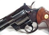 NICE EARLY COLT PYTHON from COLLECTING TEXAS – COLT PYTHON 4” BARREL - BLUE FINISH – MADE 1967 - 3 of 17
