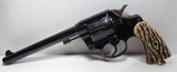 FINE COLT NEW SERVICE 44/40 with RARE JIGGED IVORY GRIPS from COLLECTING TEXAS – VERY HIGH CONDITION COLT NEW SERVICE – MADE in 1913 - 1 of 18