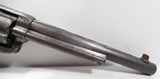 ANTIQUE DECORATED COLT SAA 44-40 SMOOTH BORE from COLLECTING TEXAS – CRUDELY ENGRAVED – SILVER DECORATED WELL USED COLT SINGLE ACTION ARMY – MADE 1884 - 4 of 21
