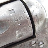 ANTIQUE DECORATED COLT SAA 44-40 SMOOTH BORE from COLLECTING TEXAS – CRUDELY ENGRAVED – SILVER DECORATED WELL USED COLT SINGLE ACTION ARMY – MADE 1884 - 9 of 21