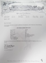 INTERESTING 114 YEAR-OLD S.A.A. COLT BISLEY 45 from COLLECTING TEXAS – COLT BISLEY 45 – MONOGRAM PEARL GRIPS – ARKANSAS HISTORY - 21 of 21