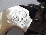 INTERESTING 114 YEAR-OLD S.A.A. COLT BISLEY 45 from COLLECTING TEXAS – COLT BISLEY 45 – MONOGRAM PEARL GRIPS – ARKANSAS HISTORY - 3 of 21