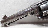 REALLY NICE FACTORY ENGRAVED 111 YEAR-OLD COLT SINGLE ACTION ARMY 45 from COLLECTING TEXAS – CARVED STEER HEAD PEARL GRIPS – SHIPPED 1911 - 9 of 20