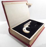 ANTIQUE COLT DERINGER in BOOKCASE BOX from COLLECTING TEXAS - 1 of 15