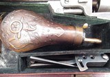 ANTIQUE 1851 SMALL GUARD COLT REVOLVER CASED with ALL ACCESSORIES from COLLECTING TEXAS – VERY HIGH CONDITION 1851 NAVY in ORIGINAL CASE – MADE 1856 - 22 of 23