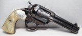 INTERESTING 114 YEAR-OLD S.A.A. COLT BISLEY 45 from COLLECTING TEXAS – COLT BISLEY 45 – MONOGRAM PEARL GRIPS – ARKANSAS HISTORY - 1 of 21