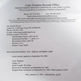 VERY RARE WINCHESTER MODEL 1893 SHOTGUN from COLLECTING TEXAS – 12 GAUGE WINCHESTER SHOTGUN MADE 1894 - 23 of 23