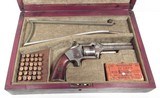 RARE ANTIQUE SMITH & WESSON No.2 OLD ARMY from COLLECTING TEXAS – CASED POST CIVIL WAR S&W No.2 OLD ARMY with SHOULDER STOCK - 1 of 20
