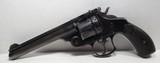 NICE ANTIQUE REVOLVER 44-40 CAL. S&W from COLLECTING TEXAS – S&W 44 DOUBLE ACTION FRONTIER EARLY 2-LINE PAT. DATES - 1 of 17