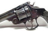 NICE ANTIQUE REVOLVER 44-40 CAL. S&W from COLLECTING TEXAS – S&W 44 DOUBLE ACTION FRONTIER EARLY 2-LINE PAT. DATES - 3 of 17