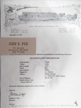 HISTORIC ANTIQUE COLT SAA 44-40 MONTANA SHIPPED from COLLECTING TEXAS – Colt From JOHN FOX COLLECTION – Shipped 1897 - 20 of 20