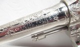 RARE FACTORY ENGRAVED COLT DOUBLE ACTION from COLLECTING TEXAS – COLT OFFICIAL POLICE TWO-TONE NICKEL REVOLVER – CIRCA 1952 - 6 of 18