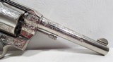 RARE FACTORY ENGRAVED COLT DOUBLE ACTION from COLLECTING TEXAS – COLT OFFICIAL POLICE TWO-TONE NICKEL REVOLVER – CIRCA 1952 - 10 of 18