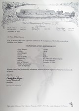 FINE ANTIQUE BLACK POWDER 44-40 from COLLECTING TEXAS – ROLL DIE “COLT FRONTIER SIX SHOOTER” – SHIPPED 1894 - 20 of 20