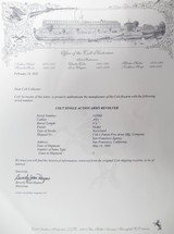 FINE BLACK POWDER COLT S.A.A. 45 from COLLECTING TEXAS – FACTORY NICKEL – SHIPPED TO COLT’S PATENT FIRE-ARMS MFG. COMPANY, SAN FRANCISCO AGENCY 1892 - 20 of 20